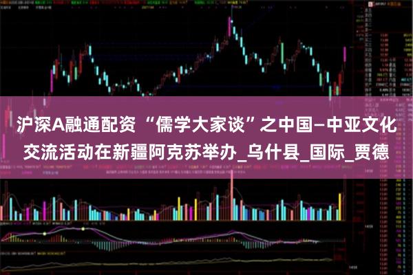 沪深A融通配资 “儒学大家谈”之中国—中亚文化交流活动在新疆阿克苏举办_乌什县_国际_贾德